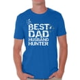 thumbnail image 1 of Awkward Styles Best Dad Husband Hunter T Shirt for Him Best Father Ever Tshirt Best Husband T Shirt for Men Best Hunter Collection Hunting Lovers Gifts Cute Gifts for Husband Hunter's T-Shirt for Dad, 1 of 4