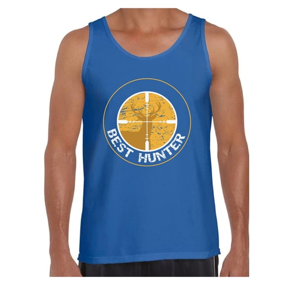 Awkward Styles Best Deer Hunter T Shirt for Men Best Hunter Ever Shirt Deer Hunting T-Shirt for Him Hunting Shirt for Husband Hunting Birthday Gifts for Dad Deer Hunting Fans Best Hunter Clothes