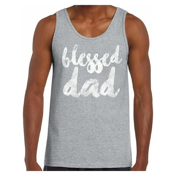 Awkward Styles Best Father Tank Top Men Tank Top Dad Gifts Blessed Daddy Dad Tank Top Daddy Tank Top Blessed Dad Shirts Best Father`s Day Gift Tank Top Father`s Day Tank Top