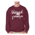 thumbnail image 1 of Awkward Styles Best Father`s Day Gift Men Crewneck Blessed Daddy Dads Sweatshirt Cute Gifts for the Best Dad Crewneck for Dad Gifts for Grandpa Blessed Grandfather Father`s Day Gifts Ideas, 1 of 4