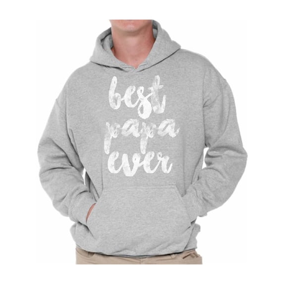 Awkward Styles Best Father`s Day Gift Men Hoodie USA Gifts for Dad Hoodie Best Papa Ever Hoodie Blessed Papa Hoodie Father`s Hoodie Father`s Day Gifts Ideas Lovely Father`s Shirt