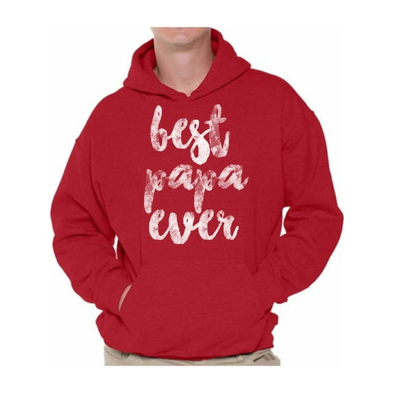Awkward Styles Best Father`s Day Gift Men Hoodie USA Gifts for Dad Hoodie Best Papa Ever Hoodie Blessed Papa Hoodie Father`s Hoodie Father`s Day Gifts Ideas Lovely Father`s Shirt