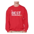 thumbnail image 1 of Awkward Styles Best Hunter Husband Crewneck for Him Hunting Sweatshirt for Men Hunting Accessories Clothes for Him Best Hunter Ever Men Sweater Best Husband Ever Crewneck Anniversary Gifts for Husband, 1 of 4