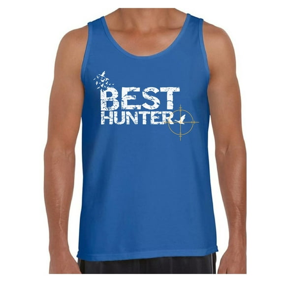 Awkward Styles Best Hunter T Shirt for Men Best Hunter Ever Shirt Hunting Lovers T-Shirt for Him Hunting Shirt for Husband Hunting Birthday Gifts for Dad Deer Hunting Fans Best Hunter Clothes