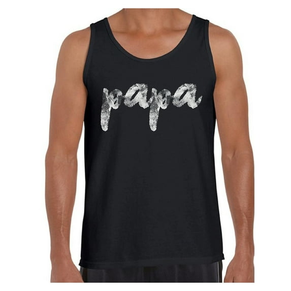 Awkward Styles Best Papa Ever Tank Top Papa Gifts Best Father Ever Papa Tank Top Best Father`s Day Gift Gifts for Father Men Tank Top Dad Gifts Dad Tank Top Made in USA Blessed Papa Tank Top