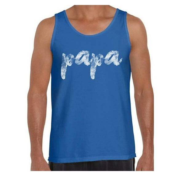 Awkward Styles Best Papa Ever Tank Top Papa Gifts Best Father Ever Papa Tank Top Best Father`s Day Gift Gifts for Father Men Tank Top Dad Gifts Dad Tank Top Made in USA Blessed Papa Tank Top