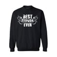 thumbnail image 1 of Awkward Styles Best Stepmom Crewneck for Women Moms Sweaters Birthday Gifts for Step Mom Stylish Oversized Sweatshirts for Women Best Mommy Ladies Crewneck Mother's Crewnecks Cute Clothes for Mommy, 1 of 5