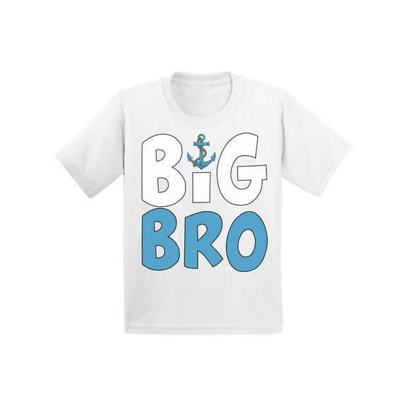 Awkward Styles Big Bro T-shirt Anchor Toddler Shirt Big Brother Tee Big Bro Shirt
