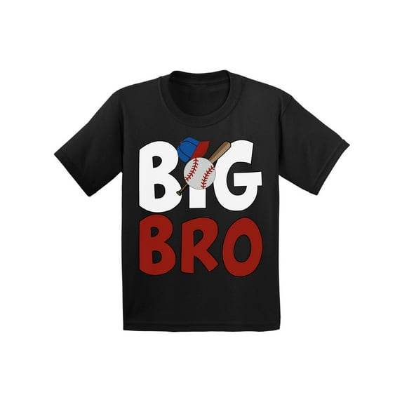 Awkward Styles Big Bro T-shirt Baseball Toddler Shirt Big Brother Tee Gifts for Bro