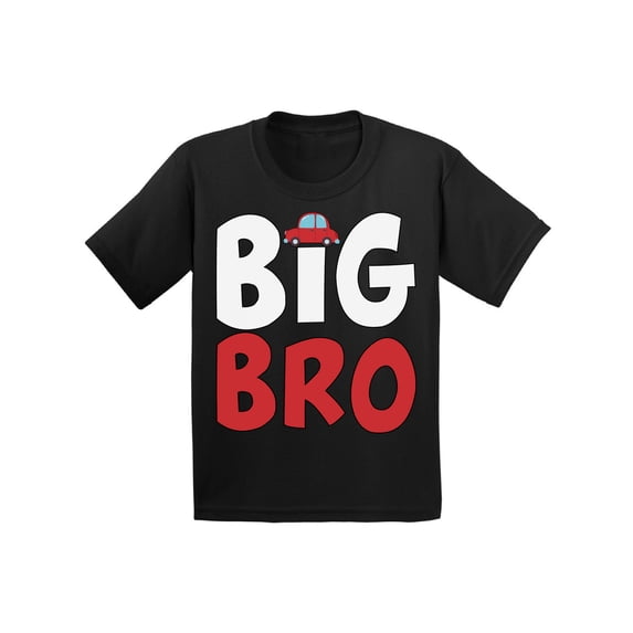 Awkward Styles Big Bro T-shirt Car Toddler Shirt Big Brother Tee Big Bro Announcement Shirt