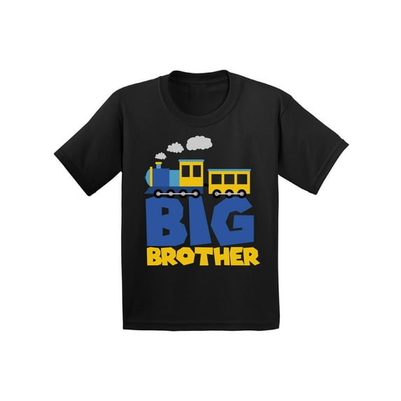 Awkward Styles Big Brother Infant Shirt Train B Day Gifts for Brother Bro Infant T-Shirt Boys Birthday Gifts Train Kids Clothes Collection I am Big Brother T-Shirt for Son Big Brother Outfit