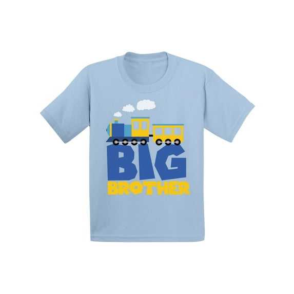 Awkward Styles Big Brother Infant Shirt Train B Day Gifts for Brother Bro Infant T-Shirt Boys Birthday Gifts Train Kids Clothes Collection I am Big Brother T-Shirt for Son Big Brother Outfit