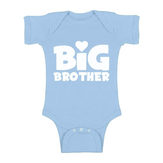Awkward Styles Big Brother One Piece Outfit Big Brother One Piece Top Birthday Gifts for Baby Boys Bodysuit for Little One Cute Baby Clothing for Boys Kids Gifts Big Brother Baby Bodysuit Short Sleeve
