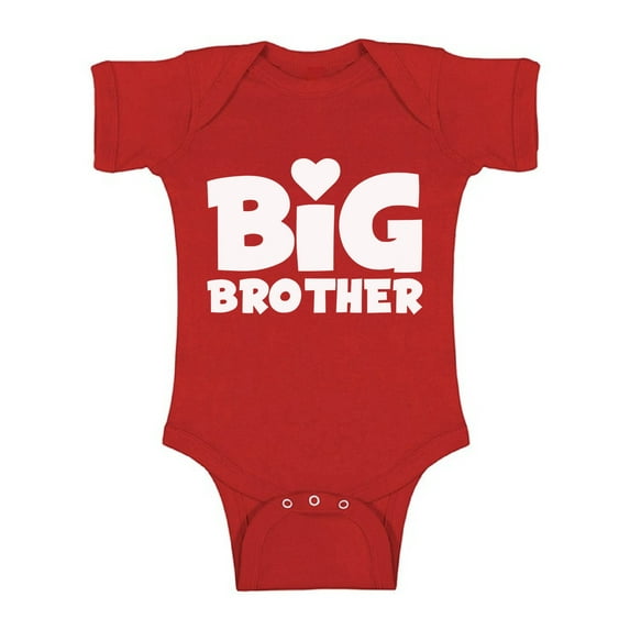 Awkward Styles Big Brother One Piece Outfit Big Brother One Piece Top Birthday Gifts for Baby Boys Bodysuit for Little One Cute Baby Clothing for Boys Kids Gifts Big Brother Baby Bodysuit Short Sleeve