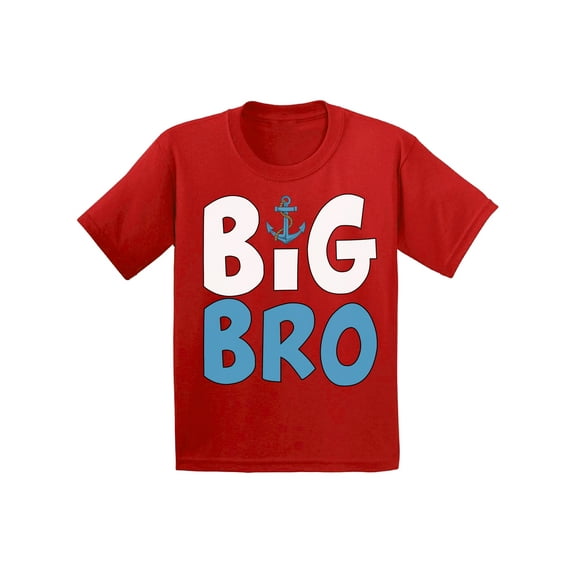 Awkward Styles Big Brother Shirt Anchor Shirts Big Brother Marine Shirt Baby Announcement Infant Shirt for Boys Pregnancy Announcement Shirt for Kids Big Bro Infant T-Shirt Anchor Clothes Collection