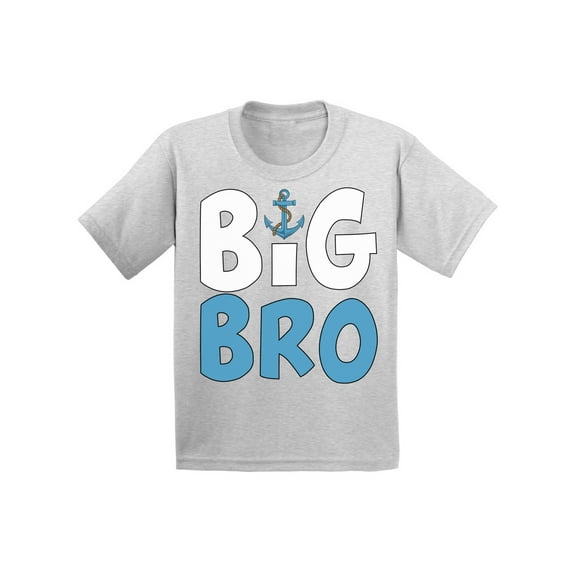 Awkward Styles Big Bro T-shirt Anchor Toddler Shirt Big Brother Tee Big Bro Shirt