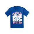 thumbnail image 1 of Awkward Styles Big Sister Outfit Unicorn Infant Shirt Unicorn B Day Gifts for Sister Sis Infant T-Shirt Girls Birthday Gifts Lovely Kids Clothes Collection I am Big Sister T-Shirt for Daughter, 1 of 4