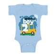 thumbnail image 1 of Awkward Styles Birthday Boy Baby Bodysuit Short Sleeve Toy Truck Gifts for 2 Year Old Baby Boy 2nd Birthday Party One Piece Top Truck Themed Birthday Party for Baby Boy Second Birthday Party Outfit, 1 of 4