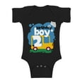 thumbnail image 1 of Awkward Styles Birthday Boy Baby Bodysuit Short Sleeve Toy Truck Gifts for 2 Year Old Baby Boy 2nd Birthday Party One Piece Top Truck Themed Birthday Party for Baby Boy Second Birthday Party Outfit, 1 of 4