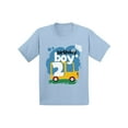 thumbnail image 1 of Awkward Styles Birthday Boy Toddler Shirt Toy Truck Birthday Shirt for 2 Year Old Boy Birthday Gifts for Toddler Boys 2nd Birthday Party Outfit Truck Themed Birthday Party Cute 2nd B-Day T Shirt, 1 of 4