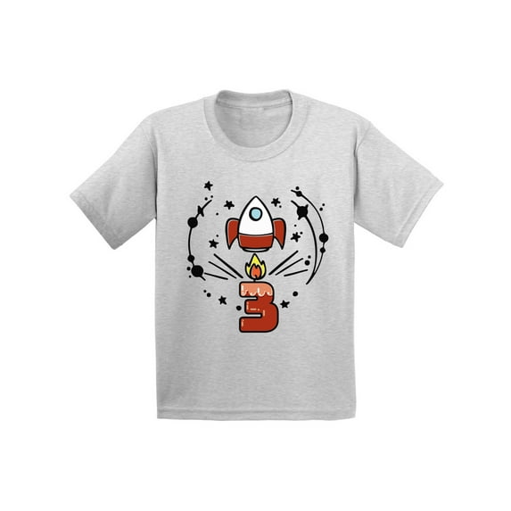 Awkward Styles Birthday Gift for 3 Years Old Kids Toddler Rocket Space Shirts 3rd Birthday Party Space Themed Space Shirt Rocket Shirt Little Spacehip Birthday Boy Birthday Girl
