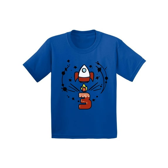 Awkward Styles Birthday Gift for 3 Years Old Kids Toddler Rocket Space Shirts 3rd Birthday Party Space Themed Space Shirt Rocket Shirt Little Spacehip Birthday Boy Birthday Girl
