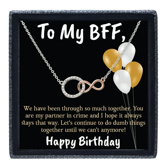 Awkward Styles Birthday Necklace for Friend Daughter Husband Wife Card Message Jewelry Bday Gifts Party BFF From Grandma Grandpa