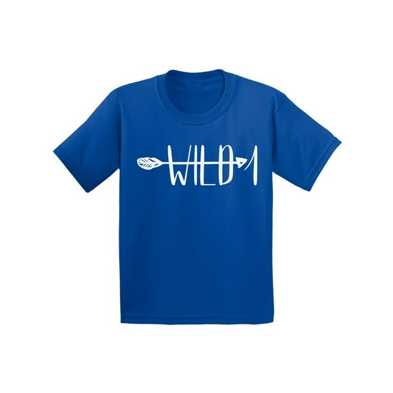 Awkward Styles Birthday Tshirt Wild Themed Party Fun I am One Shirts 1st Birthday Shirts T-shirt for Baby Boy Arrow Girl Shirt 1st Wild Party Baby Girl Clothes Boy Infant Shirt First Year Kids Gifts