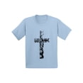 thumbnail image 1 of Awkward Styles Black Cross Infant Shirt Jesus T Shirt for Kids Christian T Shirt for Boys Christian Shirts for Girls Jesus T-Shirt for Children Christian Gifts Christ Clothes Cross Shirt for Kids, 1 of 4