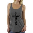 thumbnail image 1 of Awkward Styles Black Cross Racerback Tank Top for Women Christian Clothes for Ladies Jesus Womens Racerback Tank Top Jesus Clothing Christian Cross Tanks T-Shirt for Her Cross Ladies Shirt, 1 of 4