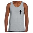 thumbnail image 1 of Awkward Styles Black Cross Tank Top Shirts for Men Christian Mens Tanks Christian Cross Clothes for Men Jesus Lord Christian Birthday Gifts Jesus Cross Shirts Jesus Clothing Cross Mens Shirt, 1 of 4