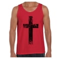 thumbnail image 1 of Awkward Styles Black Cross Tank Top T Shirt for Him Christian Mens Tanks Christian Cross Clothes for Men Jesus Lord Christian Birthday Gifts Jesus Cross Shirts Jesus Clothing Cross Mens Shirt, 1 of 4