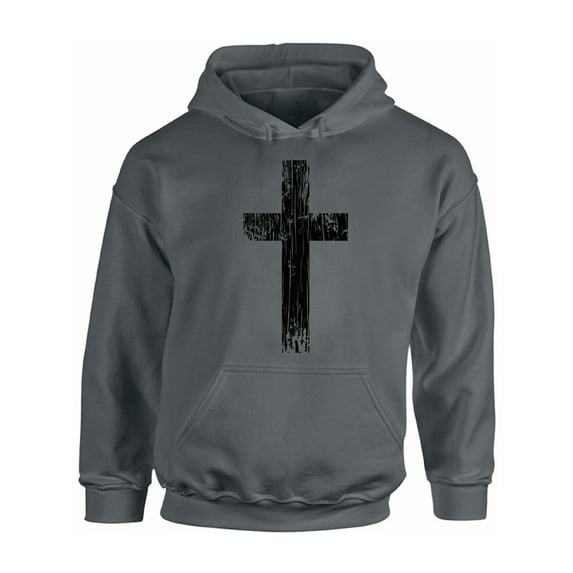 Awkward Styles Black Cross Unisex Hoodie Christ Hoodies for Him Jesus Collection Jesus Cross Hoodie for Women Jesus Sweater for Men Christian Cross Gifts Cross Unisex Outfit for Men and Women