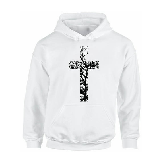 Awkward Styles Black Cross Unisex Hoodie Christian Hoodies for Him Jesus Collection Jesus Cross Hoodie for Women Jesus Sweater for Men Christian Cross Gifts Cross Unisex Outfit for Men and Women