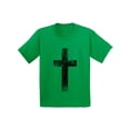 thumbnail image 1 of Awkward Styles Black Cross Youth Shirts Christian T Shirt for Boys Christian Cross Shirts for Girls Jesus T-Shirt for Children Christian Cross Gifts Jesus Clothing for Children Cross T-Shirt for Kids, 1 of 4