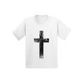 thumbnail image 1 of Awkward Styles Black Cross Youth Shirts Christian T Shirt for Boys Christian Cross Shirts for Girls Jesus T-Shirt for Children Christian Cross Gifts Jesus Clothing for Children Cross T-Shirt for Kids, 1 of 4