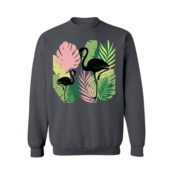 Awkward Styles Black Flamingos Sweatshirt Pink Flamingo Sweatshirt for Him Flamingo Collection Pink Flamingo Crewneck for Her for Women Summer Sweater for Men Pink Flamingo Pink Flamingo Outfit