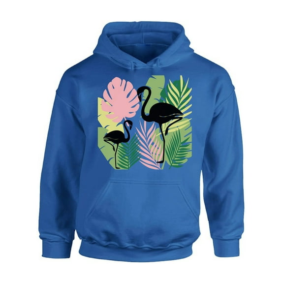 Awkward Styles Black Flamingos Unisex Hoodie Pink Flamingo Hoodie for Him Flamingo Clothes Summer Hoodie for Women Funny Flamingo Sweater for Men Gifts for Her Pink Flamingo Outfit for Men and Women