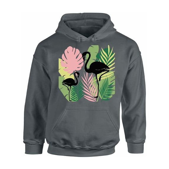 Awkward Styles Black Flamingos Unisex Hoodie Pink Flamingo Hoodie for Him Flamingo Clothes Summer Hoodie for Women Funny Flamingo Sweater for Men Gifts for Her Pink Flamingo Outfit for Men and Women