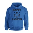 thumbnail image 1 of Awkward Styles Black Hoodies Nifty Sweater Happy Camper Unisex Sweatshirt Camper Hoodie for Men Happy Camper Hoodie for Women Camping Clothes Happy Camper Sweatshirt Campers Gifts Hoodie for Camper, 1 of 5