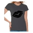 thumbnail image 1 of Awkward Styles Black Lips Shirt Retro 80s Lips T Shirt 80s Shirt 80s T Shirt Retro Vintage 80s Costume 80s Clothes for Women 80s Outfit 80s Party Girl Shirt 80s Accessories, 1 of 4