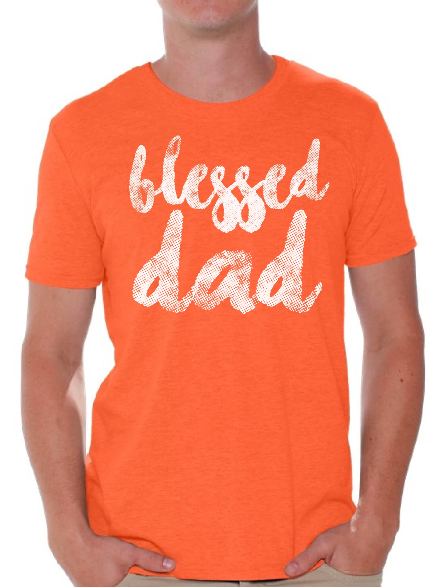 Awkward Styles Blessed Daddy Shirt Cute Gifts for the Best Dad Blessed Dad Best Father`s Day Gift Best Father T Shirt Father`s Day Men Shirt Tshirt for Dad Father`s Day Gifts Ideas - image 1 of 4