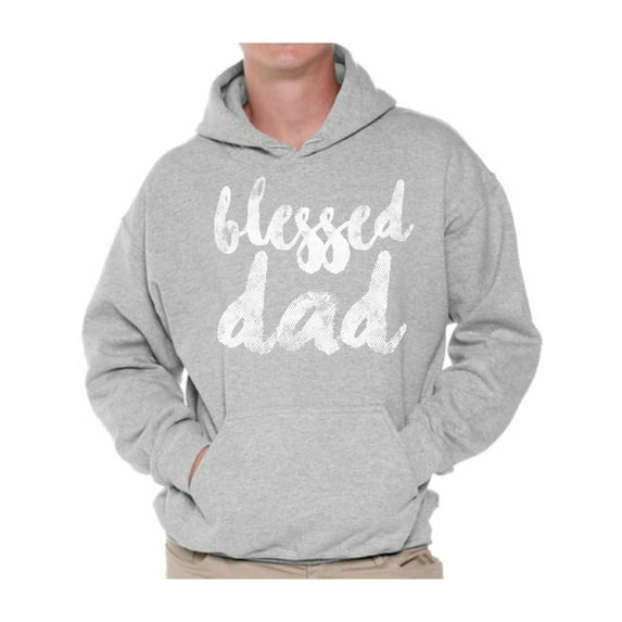 Awkward Styles Blessed Daddy T Shirt Father`s Day Hoodie Men Hoodie USA Best Father`s Day Gift Gifts for Dad Hoodie Best Daddy Ever Hoodie Blessed Father Hoodie Best Papa