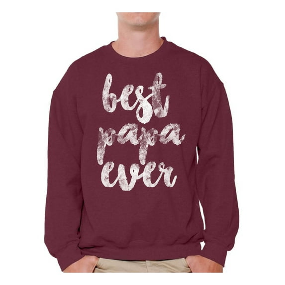 Awkward Styles Blessed Father Shirt Best Papa Crewneck Best Papa Ever Best Father`s Day Gifts Father`s Day Crewneck Men Crewneck Dads Sweatshirt Crewneck for Dad Lovely Father`s Shirt