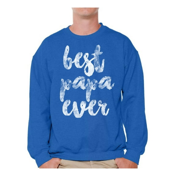 Awkward Styles Blessed Father Shirt Best Papa Crewneck Best Papa Ever Best Father`s Day Gifts Father`s Day Crewneck Men Crewneck Dads Sweatshirt Crewneck for Dad Lovely Father`s Shirt