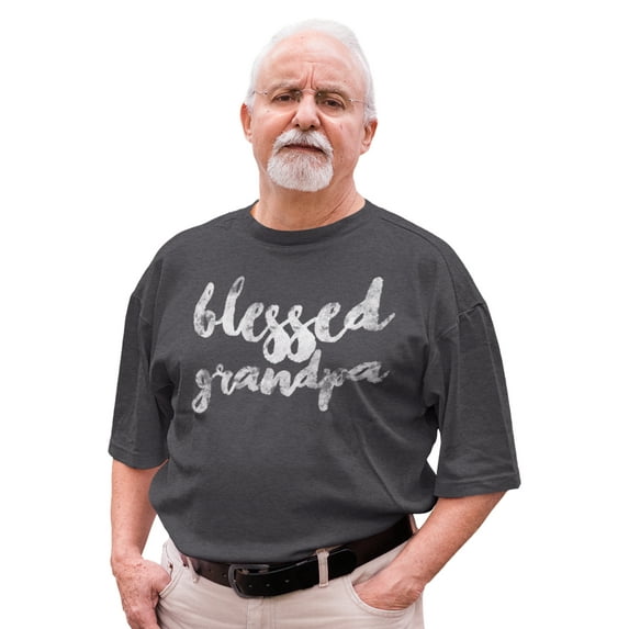 Awkward Styles Blessed Grandpa Shirt Best Father`s Day Gift Best Grandfather T Shirt Father`s Day Men Shirt Tshirt for Dad Father`s Day Gifts Ideas Cute Gifts for the Best Dad