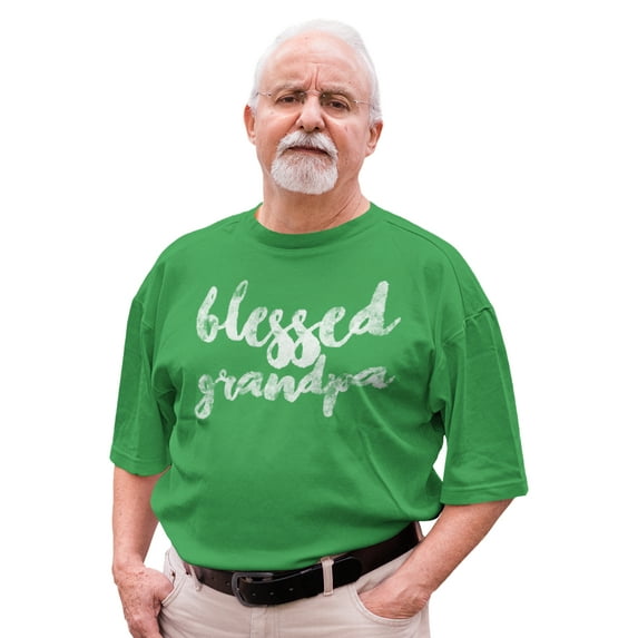 Awkward Styles Blessed Grandpa Shirt Best Father`s Day Gift Best Grandfather T Shirt Father`s Day Men Shirt Tshirt for Dad Father`s Day Gifts Ideas Cute Gifts for the Best Dad