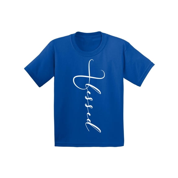 Awkward Styles Blessed Toddler Shirt Blessed Shirt Christian T Shirt for Boys Christian Shirts for Girls Blessed T-Shirt for Children Christian Gifts for Little One Blessed Clothing for Children
