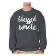 thumbnail image 1 of Awkward Styles Blessed Tshirt Uncle Best Uncle Crewneck Blessed Uncle Tshirt Dad`s Sweatshirt Crewneck for Daddy Best Father`s Day Gift Father`s Day Crewneck Blessed Uncle Crewneck, 1 of 4