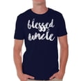 thumbnail image 1 of Awkward Styles Blessed Uncle T Shirt Best Uncle Shirt Father`s Day Men Shirt Father`s Made in USA Shirt God Blessed Uncle Shirt Best Uncle Gift Tshirt for Dad Gifts for Uncle Father`s Tshirts, 1 of 4